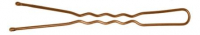 Шпильки коричневые волна 60 мм 60 шт/уп Dewal