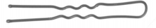 Шпильки серебристые волна 45мм 60шт/уп Dewal