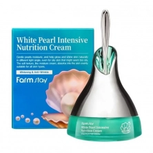 Крем для лица с экстрактом жемчуга Farm Stay White Pearl Intensive Nutrition Cream 50 г