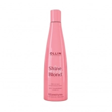 Шампунь SHINE BLOND для блондированных волос с экстрактом эхинацеи Ollin Professional 300 мл
