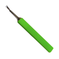 Триммер с обрезиненной ручкой зеленый Mertz 107
