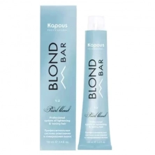 Крем-краска для тонирования волос 000 «Blond Bar» Kapous 100 мл