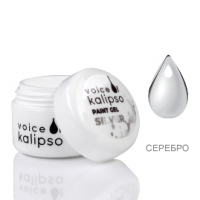 Гель - краска серебро Voice of Kalipso 5 мл